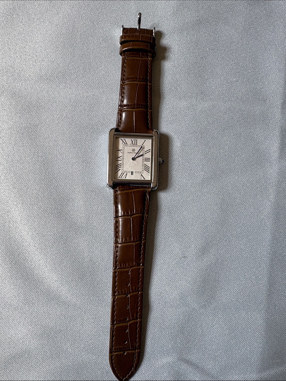 Men Classic Watch Square - Picture 10 of 10